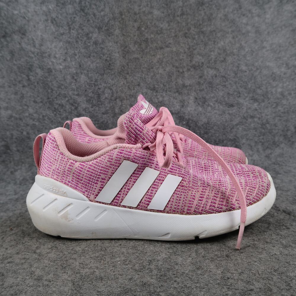 Adidas Shoes Kids 2 Swift Run Sneaker Athletic Trainer Pink Lace Up Casual Sport